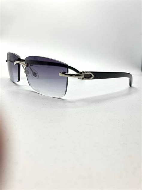 cartier 140 glasses|authentic cartier buffalo horn glasses.